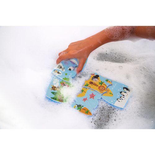 Puzzle de bain CARTE DES EXPLORATEURS DU BAIN qui flotte