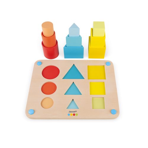 Jeu éducatif pour apprendre les volumes JANOD