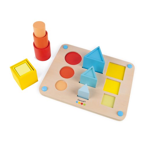 Jeu éducatif pour apprendre les volumes pour enfant