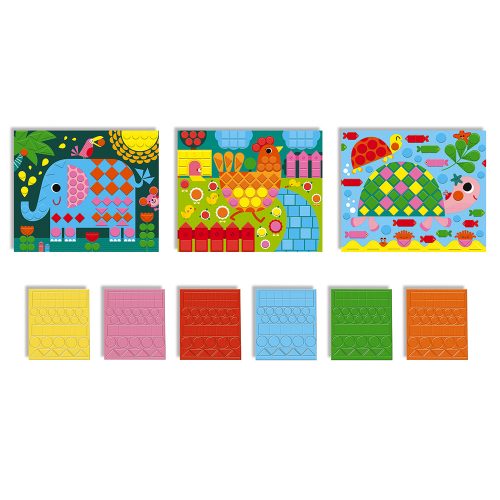 Kit créatif MOSAÏQUES ANIMAUX JANOD