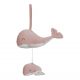 Peluche musicale BALEINE Rose