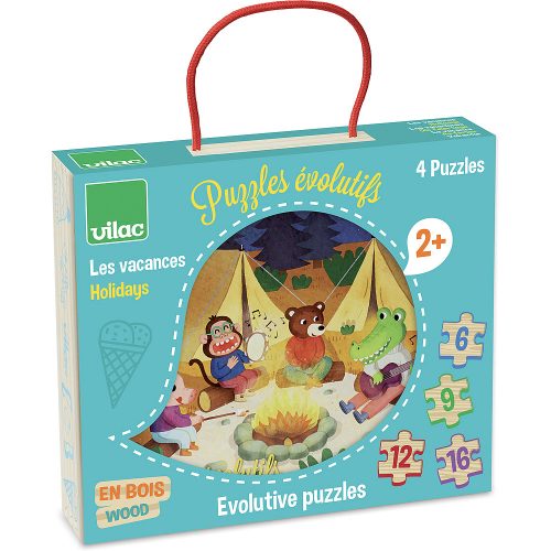 Puzzles ÉVOLUTIFS LES VACANCES