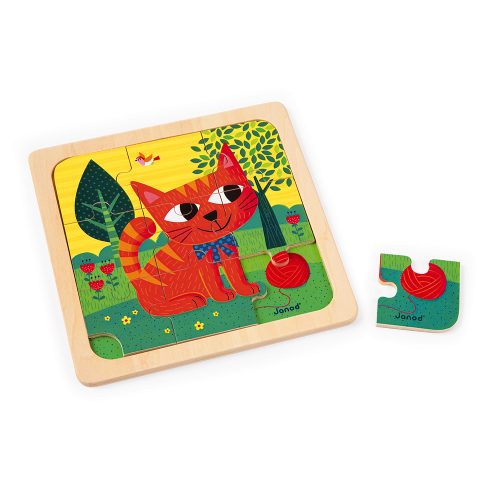 Coffret 3 puzzles 9 pièces ANIMAUX