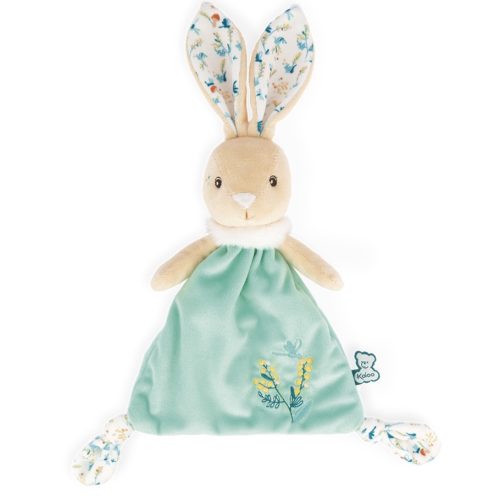 Doudou triangle justin le lapin revendeur officiel KALOO magasin de jouet pour bébé et enfants st pierre 97410 La Réunion 974 cadeau naissance