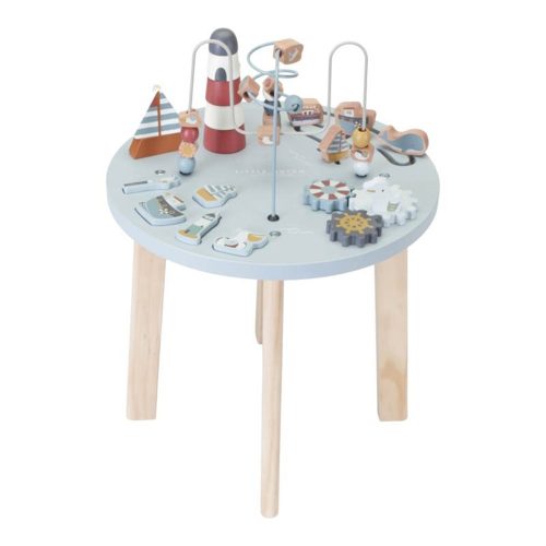 Table d'activité SAILORS BAY jeu éveil bébé table de motricité revendeur Little dutch magasin de jouets en bois et montessori à st pierre 97410 livraison la réunion 974