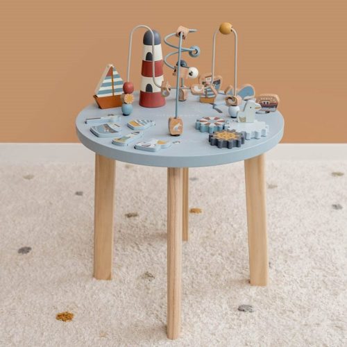 Table d'activité SAILORS BAY jeu éveil bébé table de motricité revendeur Little dutch magasin de jouets en bois et montessori à st pierre 97410 livraison la réunion 974