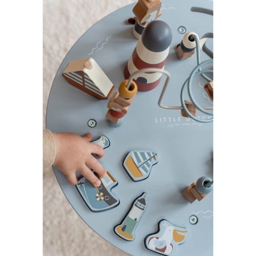 Table d'activité SAILORS BAY jeu éveil bébé table de motricité revendeur Little dutch magasin de jouets en bois et montessori à st pierre 97410 livraison la réunion 974