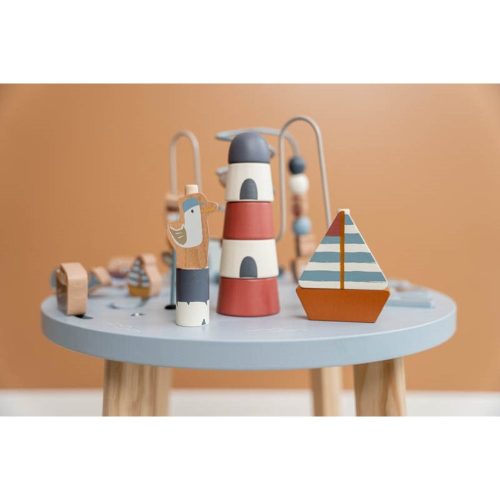 Table d'activité SAILORS BAY jeu éveil bébé table de motricité revendeur Little dutch magasin de jouets en bois et montessori à st pierre 97410 livraison la réunion 974