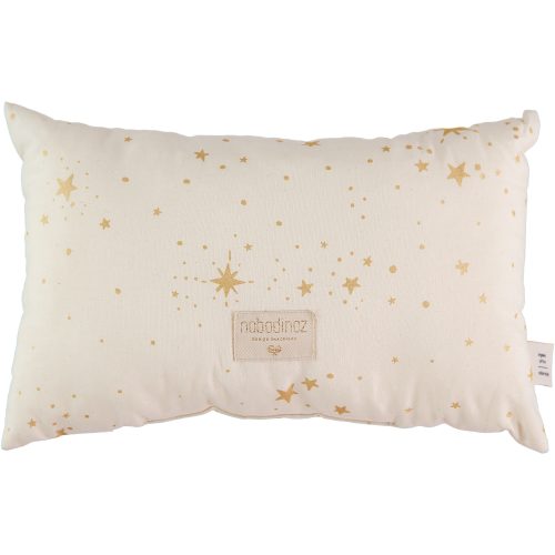 Coussin coton Bio LAUREL GOLD STELLA NATURAL