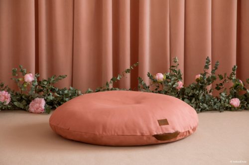 Pouf SAHARA DOLCE VITA PINK NOBODINOZ COTON BIO