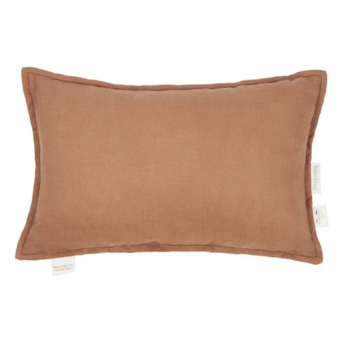 Coussin rectangle LIN FRANÇAIS NOISETTE revendeur officiel nobodinoz saint pierre boutique ILE DE LA REUNION livraison 974 boutique décoration enfant