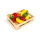 Cagette en bois 12 FRUITS