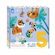 Coffret Créatif Gommettes et Décors Jungle loisirs créatifs 5 ans 6 ans revendeur officiel JANOD magasin de jouets en bois à st pierre 97410 livraison ile de la Réunion 974