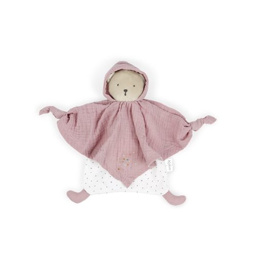 Doudou Ourson Rose COTON BIO