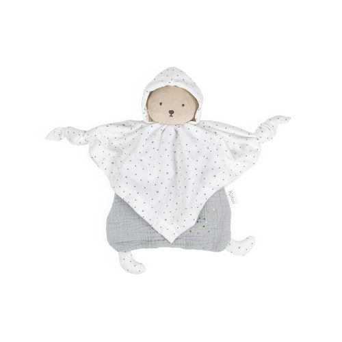 Doudou Ourson Gris COTON BIO