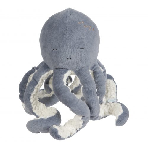 Peluche PIEUVRE Bleu Océan