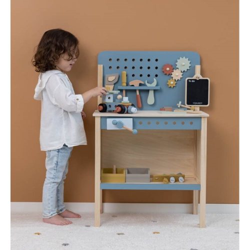 Etabli en bois avec accessoires little dutch jeu bricolage enfant magasin de jouet en bois à st pierre 97410 livraison REUNION 974