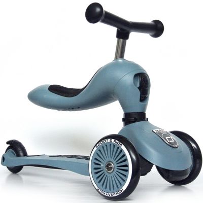 Porteur évolutif BLEU ACIER SCOOT AND RIDE