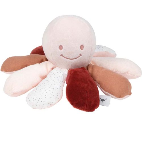 Poulpe d'activité peluche d'éveil pour bébé NATTOU magasin de puériculture à st pierre 97410 livraison La Réunion 974