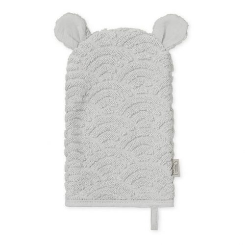 Gant de toilette en coton bio GRIS cam cam Copenhagen