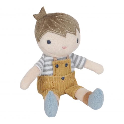 Mini Poupée en tissu JIM 10cm magasin de jouets saint pierre ile de la réunion