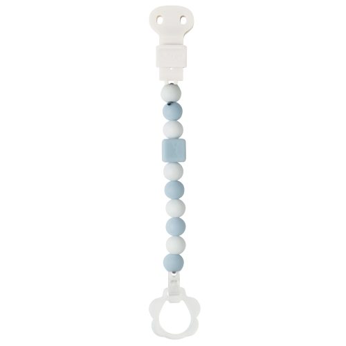 Attache sucette SILICONE BLEU CIEL