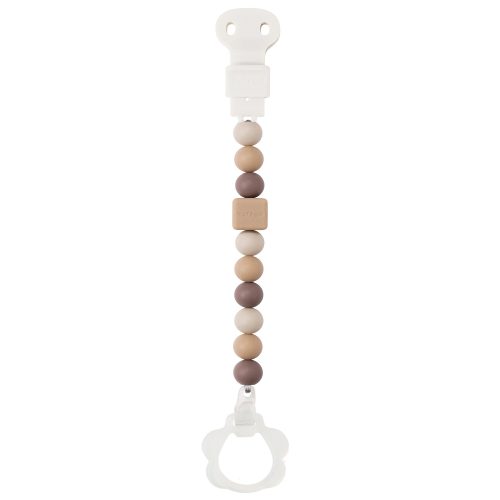 Attache sucette SILICONE TAUPE