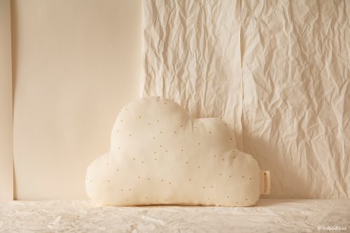 Coussin Cloud HONEY SWEET DOTS NATURAL NOBODINOZ