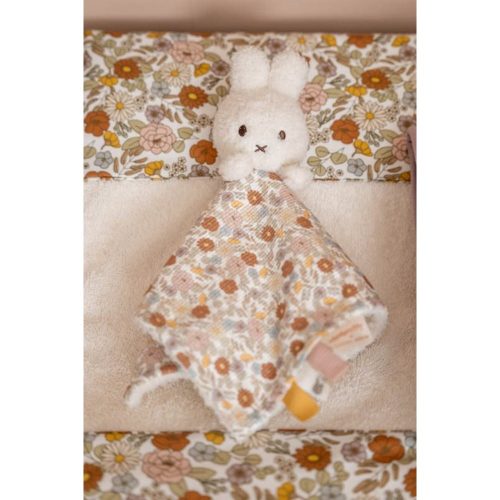 Doudou Miffy vintage flowers jeu éveil bébé little dutch magasin de jouet en bois st pierre 97410 livraison à la réunion 974