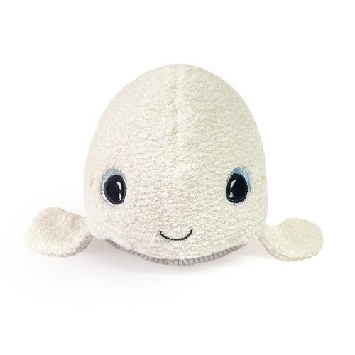 Veilleuse peluche baleine BELUGA bruits blancs bruits rose aide au sommeil PABOBO magasin de puériculture veilleuse et luminaires bébé enfants à st pierre 97410 livraison LA REUNION 974