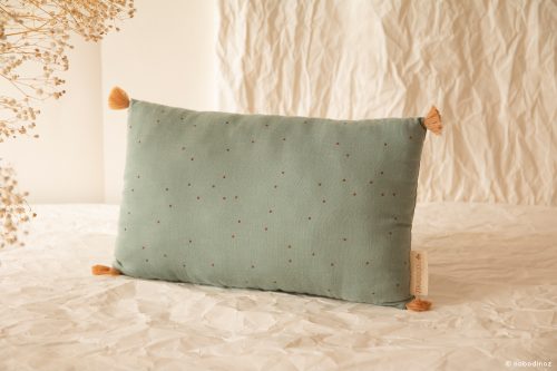 Coussin SUBLIM TOFFEE SWEET DOTS EDEN GREEN