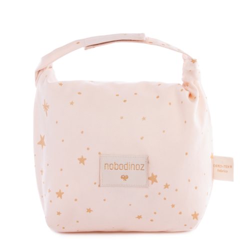 Sac à gouter écologique TOO COOL GOLD STELLA DREAM PINK