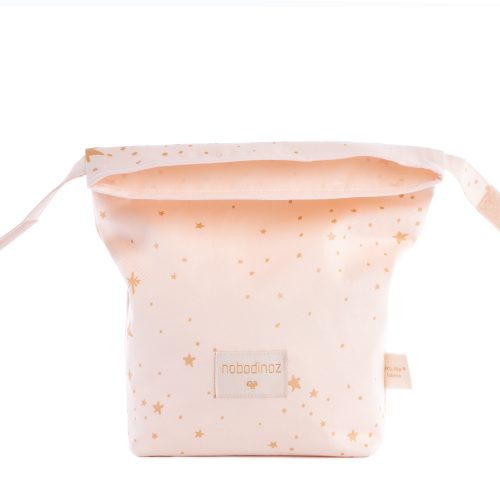 Sac à gouter écologique TOO COOL GOLD STELLA DREAM PINK