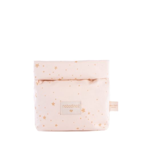 Sac à gouter écologique TOO COOL GOLD STELLA DREAM PINK