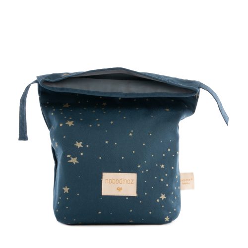 Sac à gouter écologique TOO COOL GOLD STELLA NIGHT BLUE