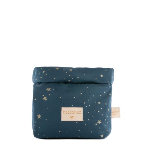 Sac à gouter écologique TOO COOL GOLD STELLA NIGHT BLUE