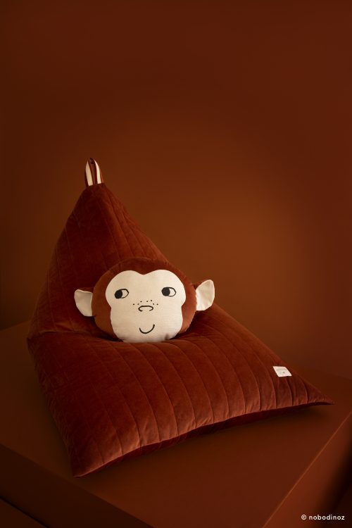 Coussin SINGE nobodinoz jungle