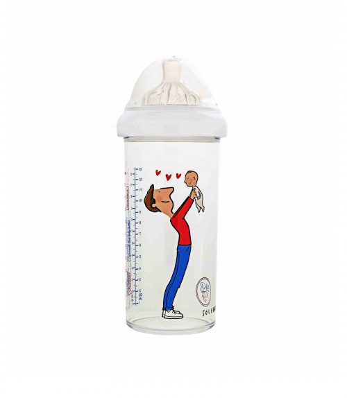 Biberon 360ml PAPA BÉBÉ Le biberon français livraison ile de la réunion