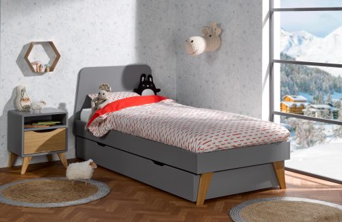 Tiroir de lit SCANDINAVE GRIS