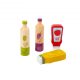 Set de sauces et huiles en bois pour cuisine d'enfant