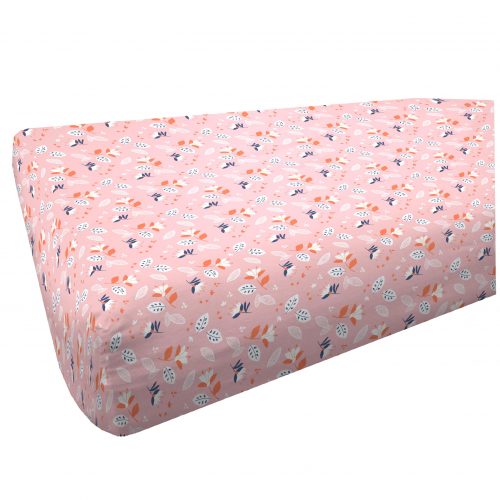 Drap housse enfant TROPICAL en coton BIO