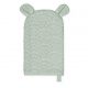 Gant de toilette en coton bio GREEN