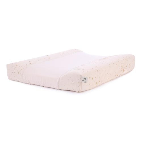 Housse de matelas à langer GOLD STELLA DREAM PINK