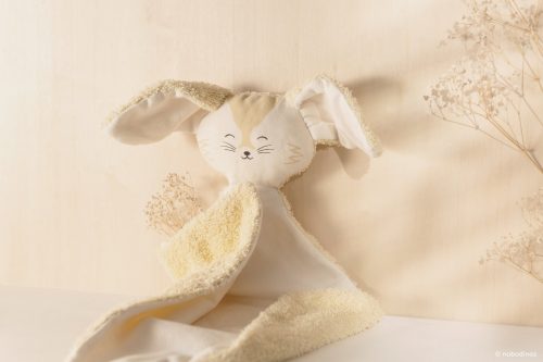 Doudou en coton Bio FENNEC VANILLA