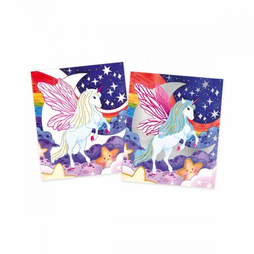 Peinture Nacrée et 3D Licorne loisirs créatifs enfant revendeur officiel JANOD magasin de jouets en bois à st pierre 97410 livraison ile de la Réunion 974