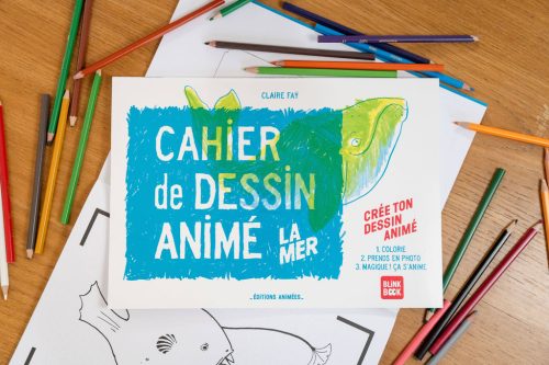 Cahier de dessin animé ÉDITIONS ANIMÉES pour enfant loisir créatif boutique jouets saint pierre ile de la reunion 974