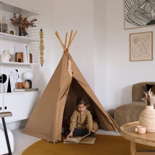 Tipi Nevada FAWN en coton bio revendeur officiel NOBODINOZ boutique bébé et enfant décoration coton bio st pierre 97410 livraison LA REUNION 974