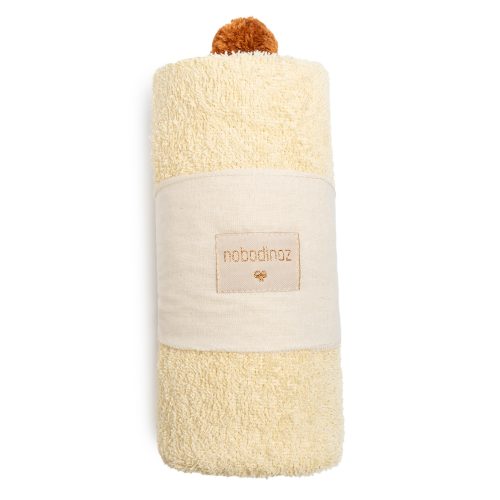 Cape de bain en Coton bio SO CUTE VANILLE