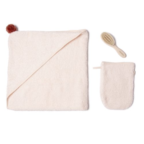 Set de bain en Coton bio SO CUTE PINK