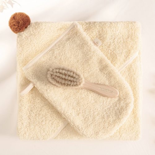 Set de bain en Coton bio SO CUTE VANILLE